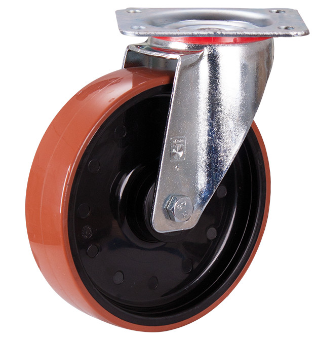 Swivel castor 96° Shore A Swivel castor 96° Shore A