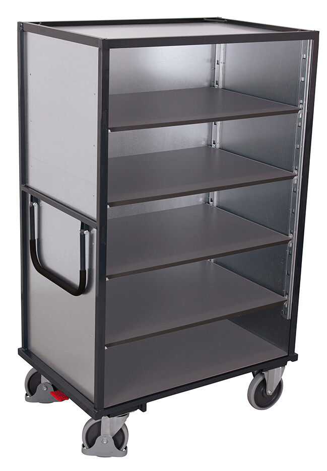 Shelf trolley fixed welded Shelf trolley fixed welded