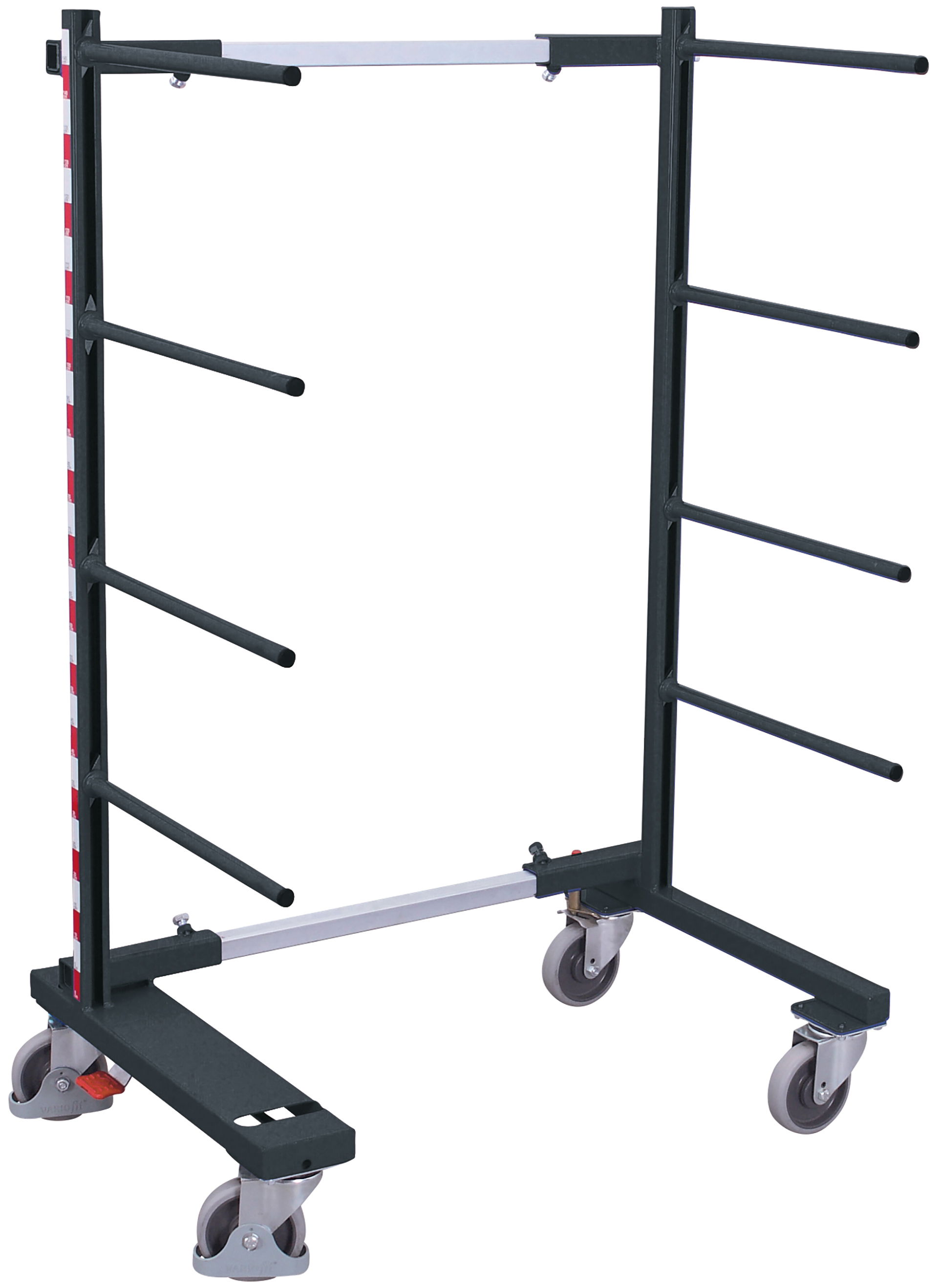 Carrier-spar trolley, one-sided