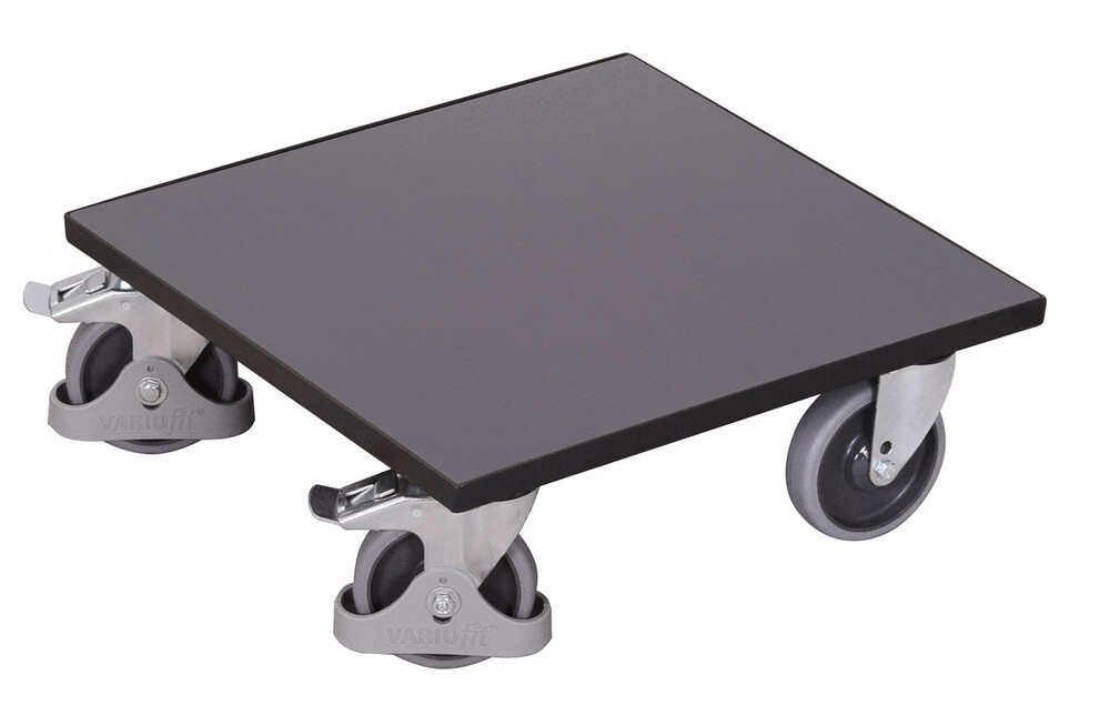 Crate dolly with board load surface Crate dolly with board load surface