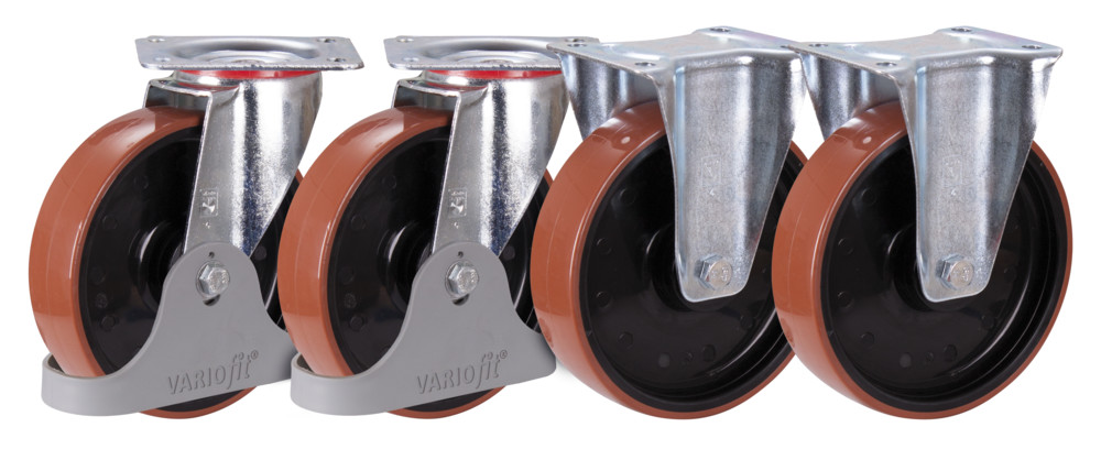 Polyurethane wheelsset (96° Shore) Polyurethane wheelsset (96° Shore)