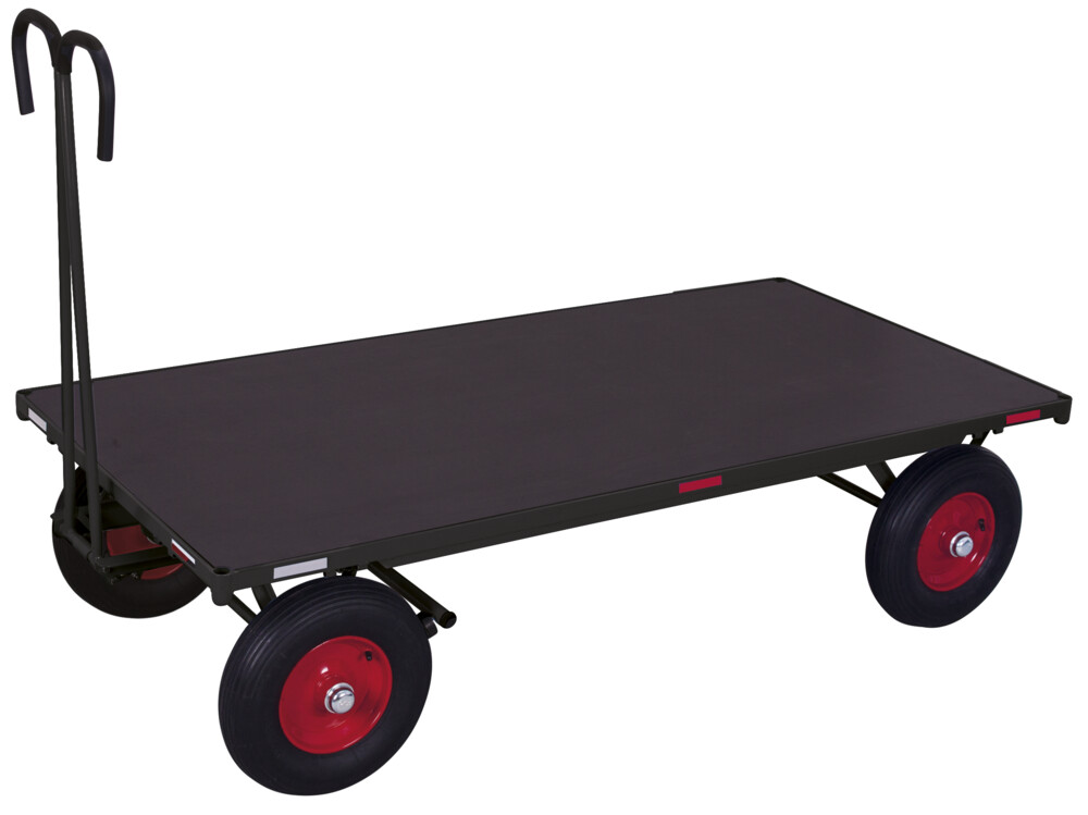 Hand platform trolley without side walls Hand platform trolley without side walls