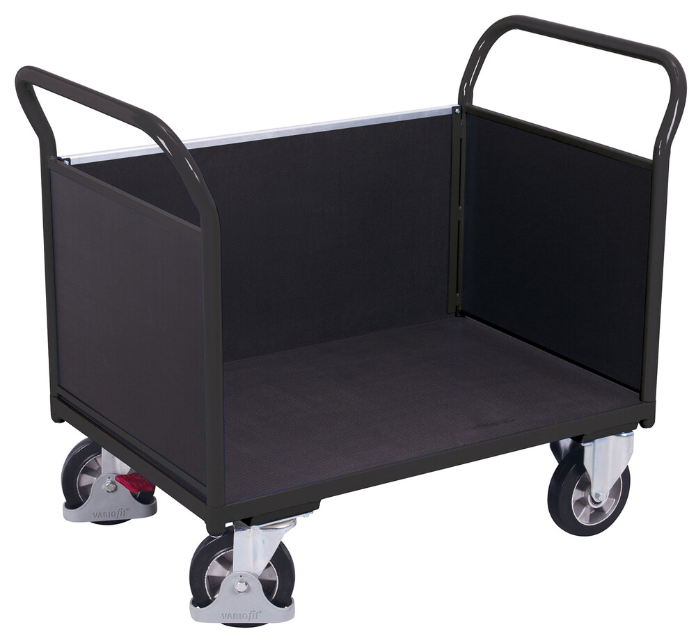 Dreiwandwagen mit Siebdruckplatte Dreiwandwagen mit Siebdruckplatte