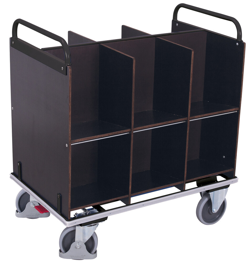 Document trolley with 12 compartments Document trolley with 12 compartments