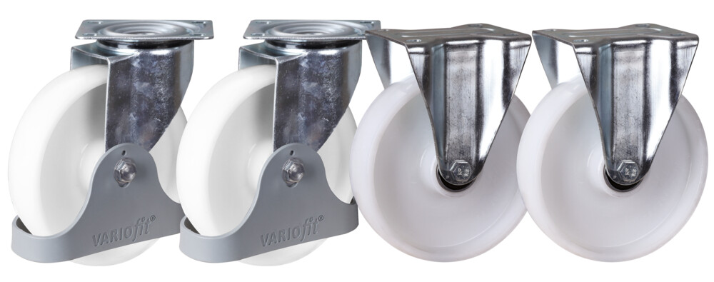 Polyamide wheelsset (75° Shore D) Polyamide wheelsset (75° Shore D)