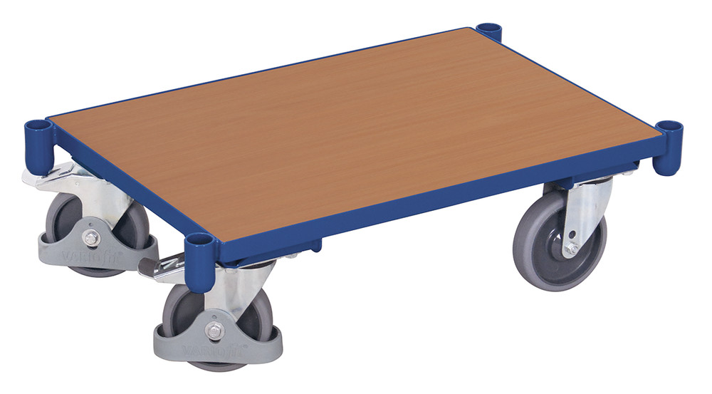 Euro system dolly with board and sockets Euro system dolly with board and sockets