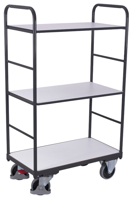 ESD shelf trolley, high ESD shelf trolley, high