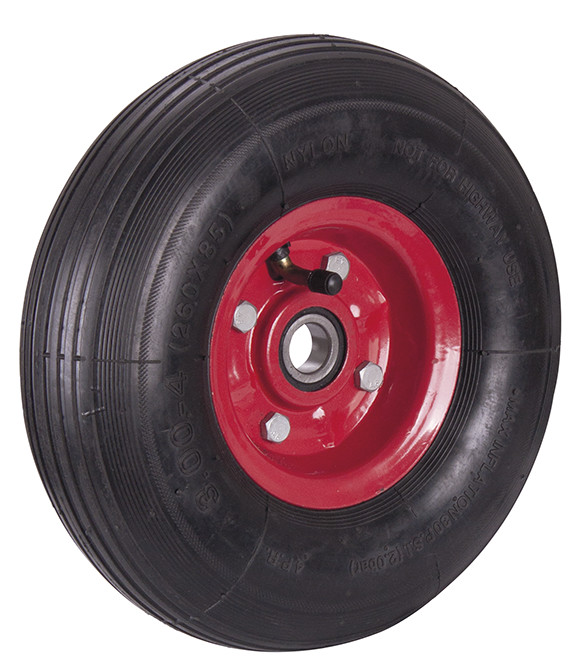 Pneumatic tyres with groove profile, diam. 260 mm Pneumatic tyres with groove profile, diam. 260 mm