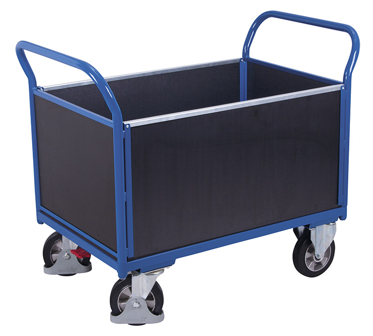 Vierwandwagen mit Siebdruckplatte Vierwandwagen mit Siebdruckplatte