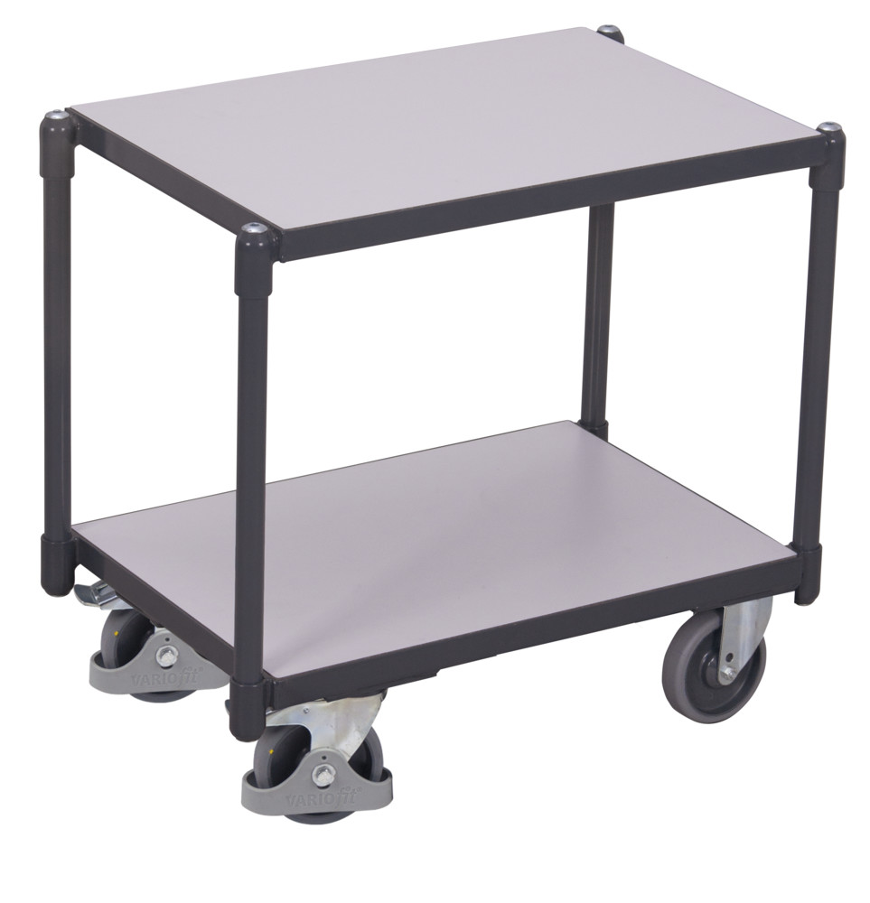 ESD euro system dolly with 2 load surfaces ESD euro system dolly with 2 load surfaces