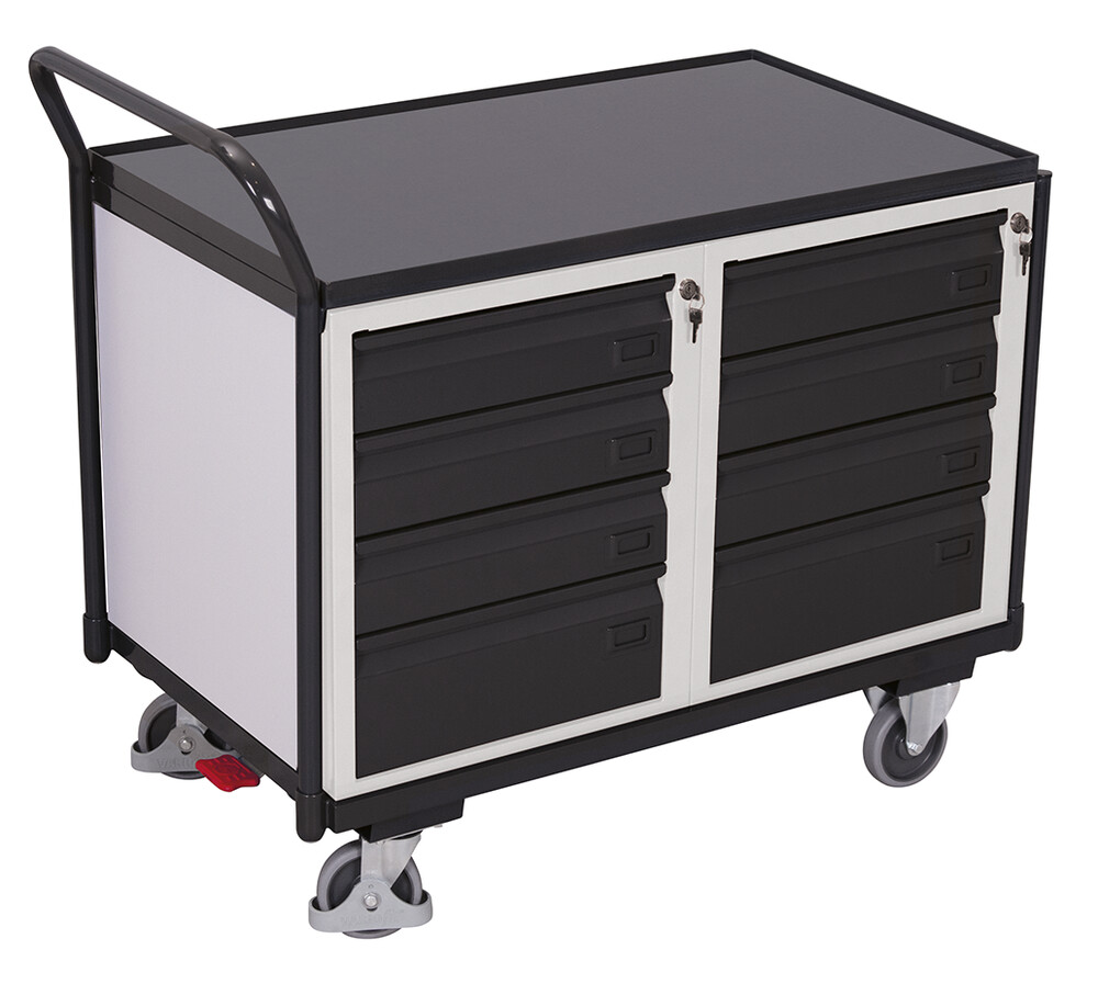 Workshop trolley with 1 load surface Workshop trolley with 1 load surface