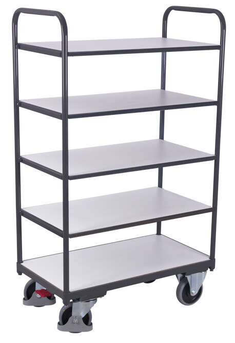 ESD shelf trolley, high ESD shelf trolley, high