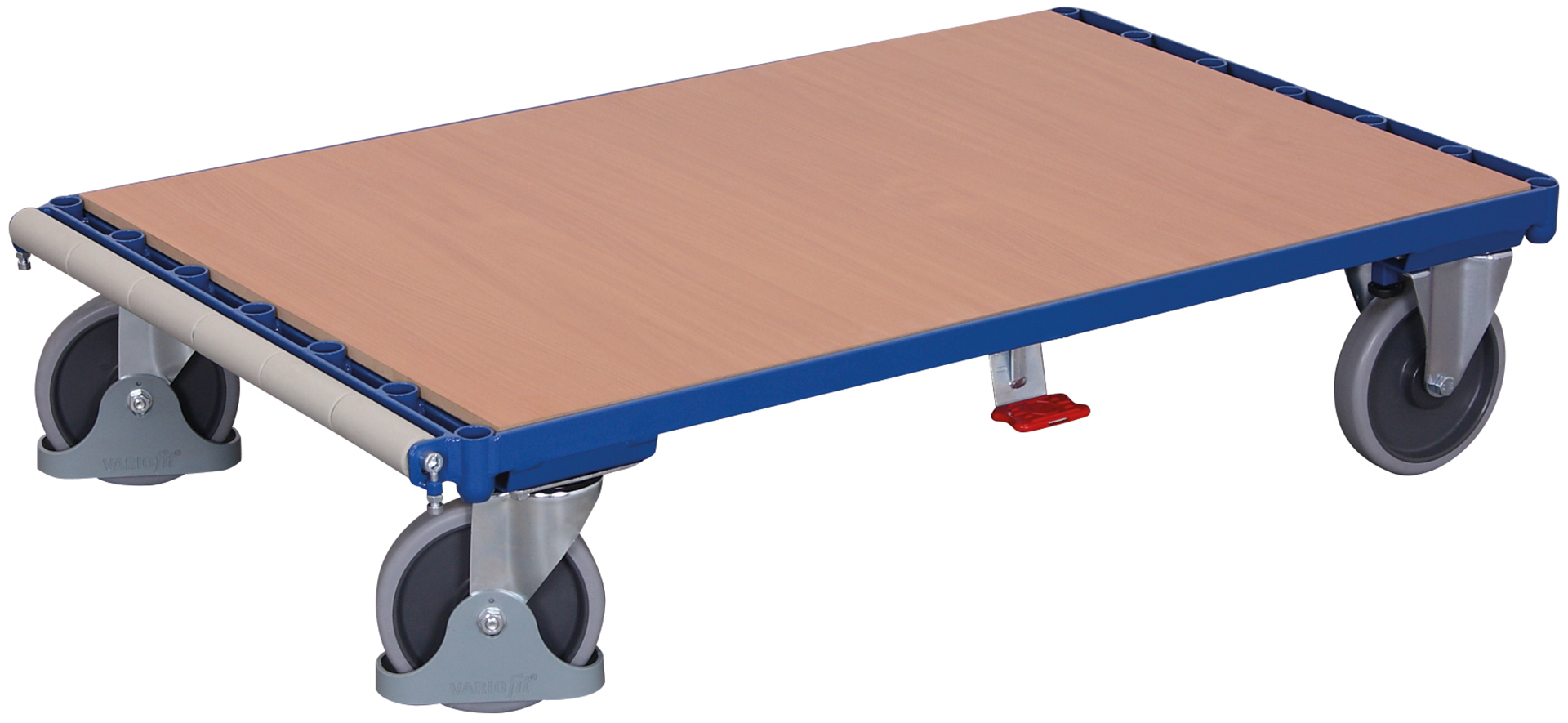 Sheet-material trolley (without tubular support)