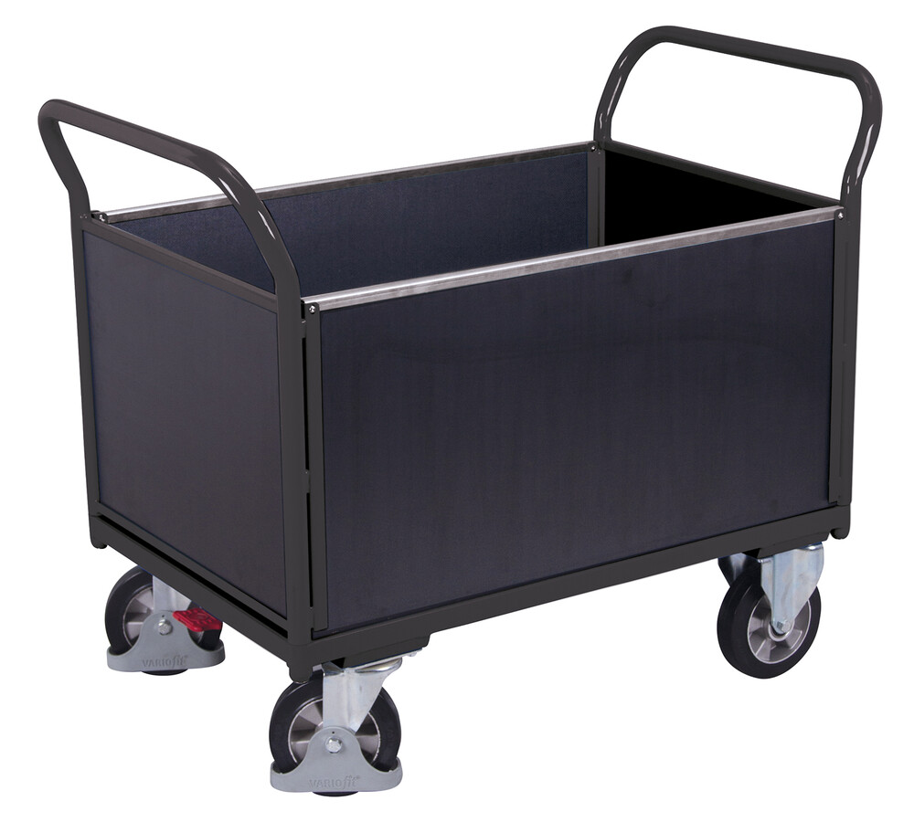Vierwandwagen mit Siebdruckplatte Vierwandwagen mit Siebdruckplatte