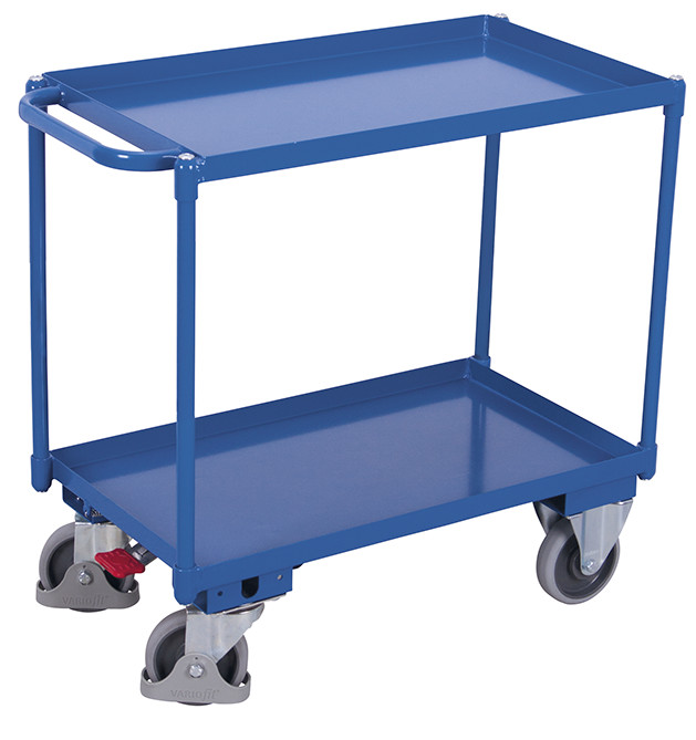 Table trolley with 2 load surfaces Table trolley with 2 load surfaces