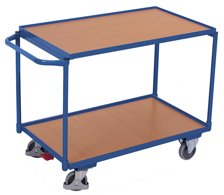 Tischwagen mit 2 Ladeflächen Tischwagen mit 2 Ladeflächen