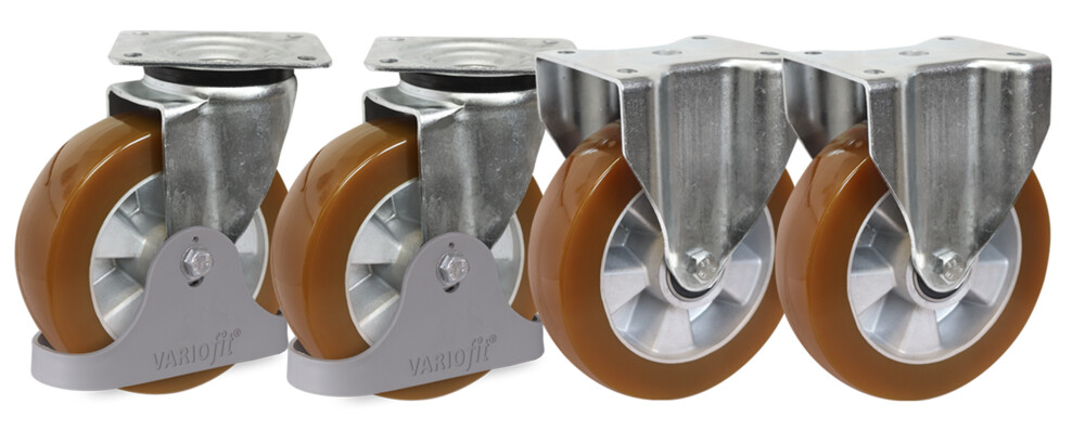 Polyurethane wheelsset (92° Shore) Polyurethane wheelsset (92° Shore)