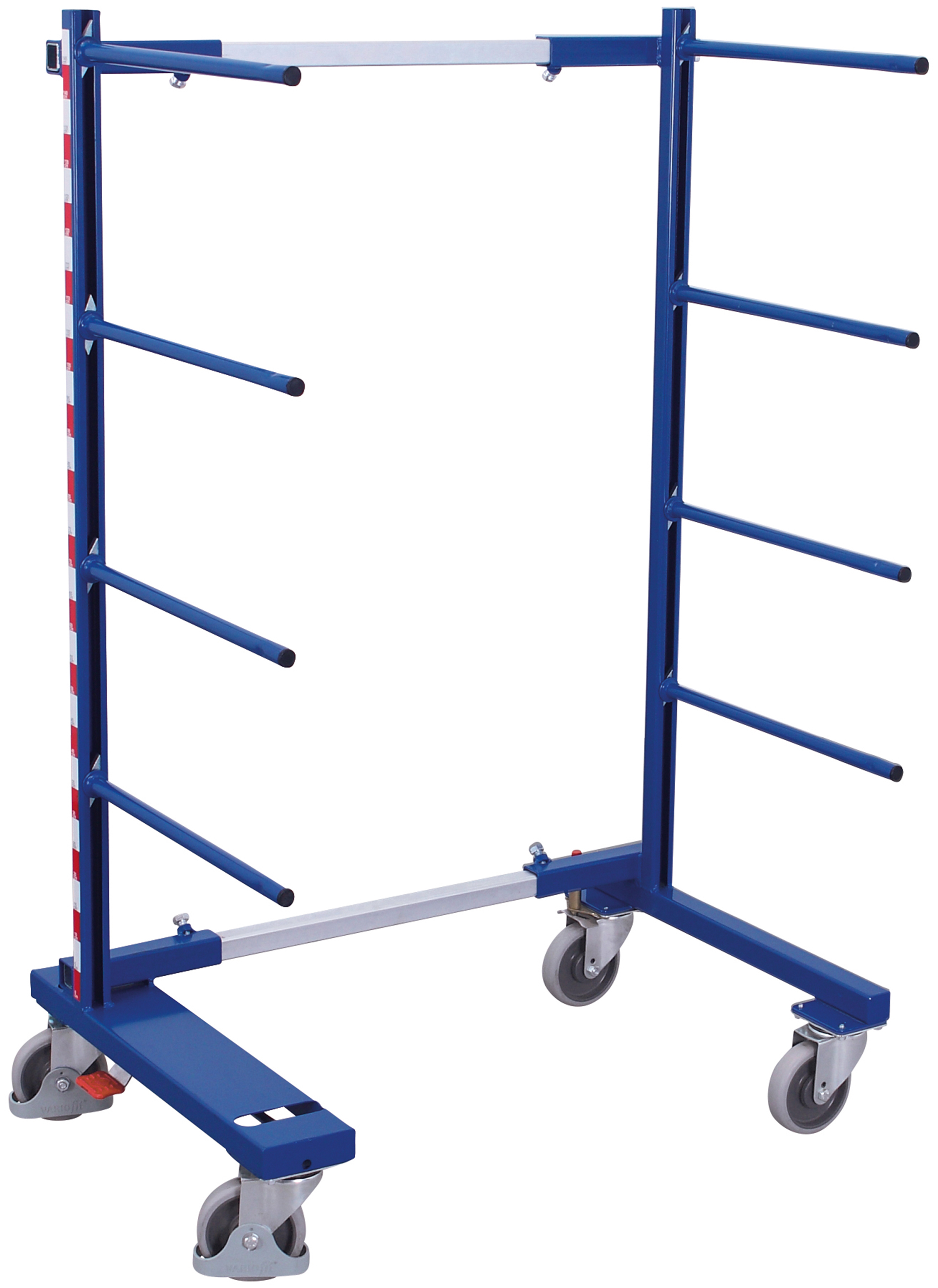 Carrier-spar trolley, one-sided