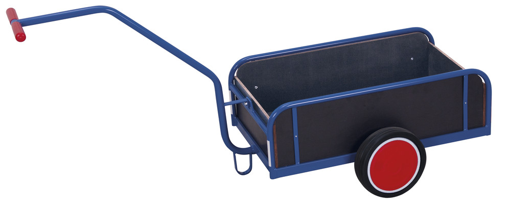 Hand truck with side walls