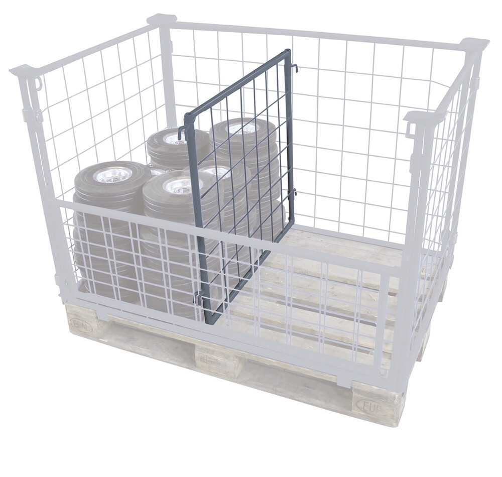 Pallet converter separation grid Pallet converter separation grid