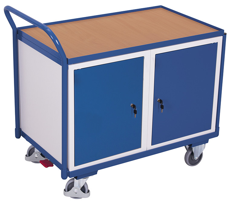 Workshop trolley with 1 load surface