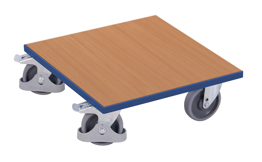 Crate dolly with board load surface Crate dolly with board load surface