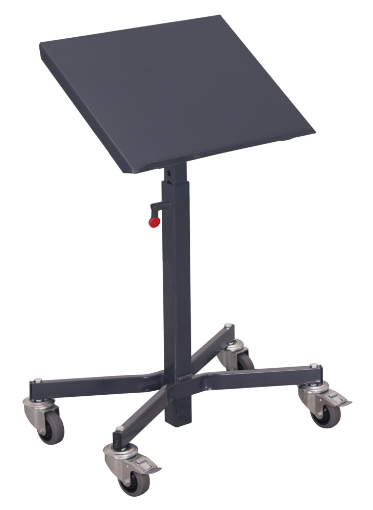 ESD Material stand, one-sided tiltable