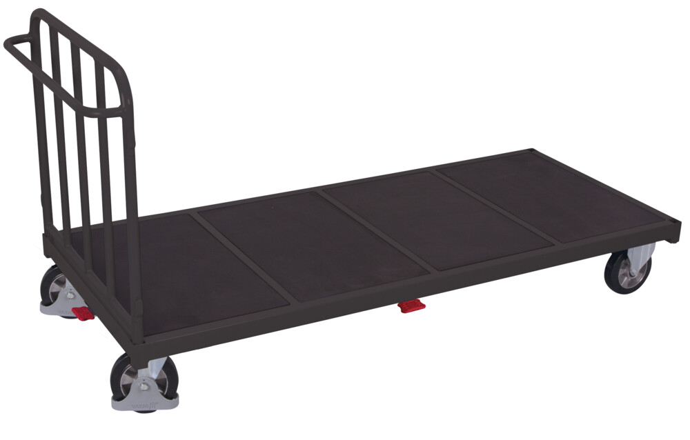 Single-end trolley with vertical tubes Single-end trolley with vertical tubes